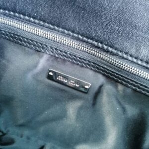 Replica Miu Miu Crystal Handbag Black - premium-grade designer purse dupe