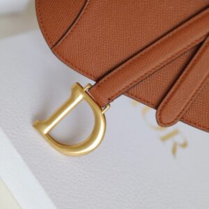 Replica Dior Saddle Bag Brown - top-rated replica designer bag