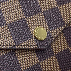 Replica Louis Vuitton Félicie Pochette Brown Grid - best-selling designer handbag dupe