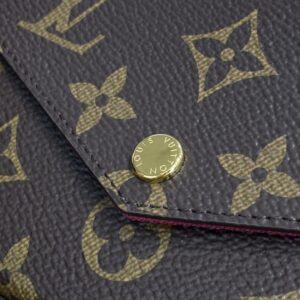 Replica Louis Vuitton Félicie Pochette Brown - high-quality designer bag clone