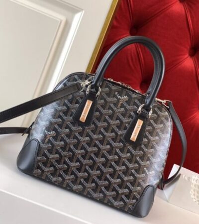 Replica Goyard Vendom Black - premium 1:1 fake handbag model