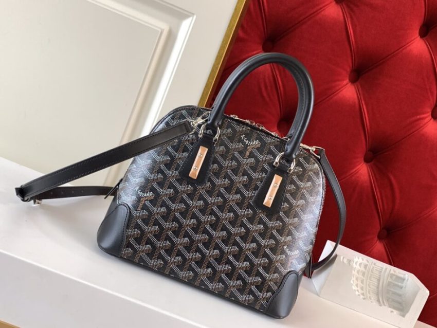 Replica Goyard Vendom Black - premium 1:1 fake handbag model
