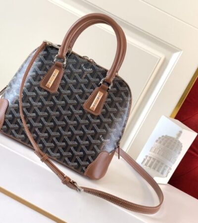 Replica Goyard Vendom Brown - best-selling designer handbag dupe