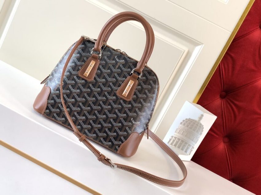 Replica Goyard Vendom Brown - best-selling designer handbag dupe