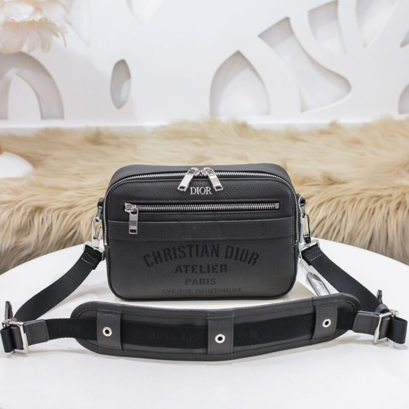 Replica Dior Safari Bag with Strap Black - top-rated replica designer bag