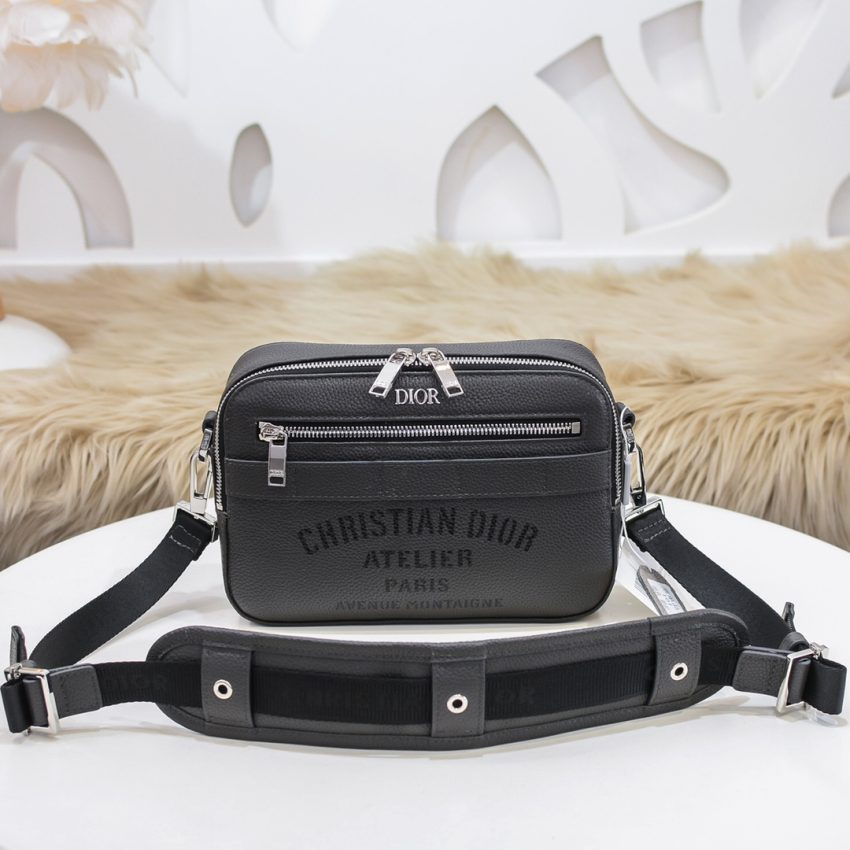 Replica Dior Safari Bag with Strap Black - top-rated replica designer bag