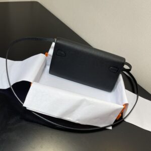 Replica Hermes Kelly Elan Black - high-end fake designer purse