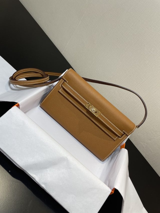 Replica Hermes Kelly Elan Brown - 1:1 designer replica handbag