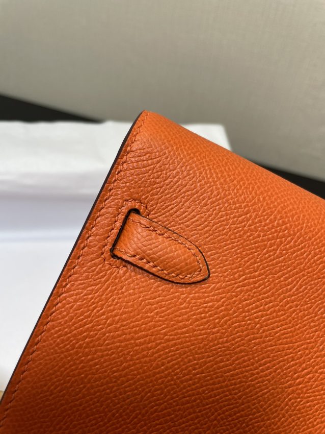 Replica Hermes Kelly Elan Orange - premium-grade designer purse dupe