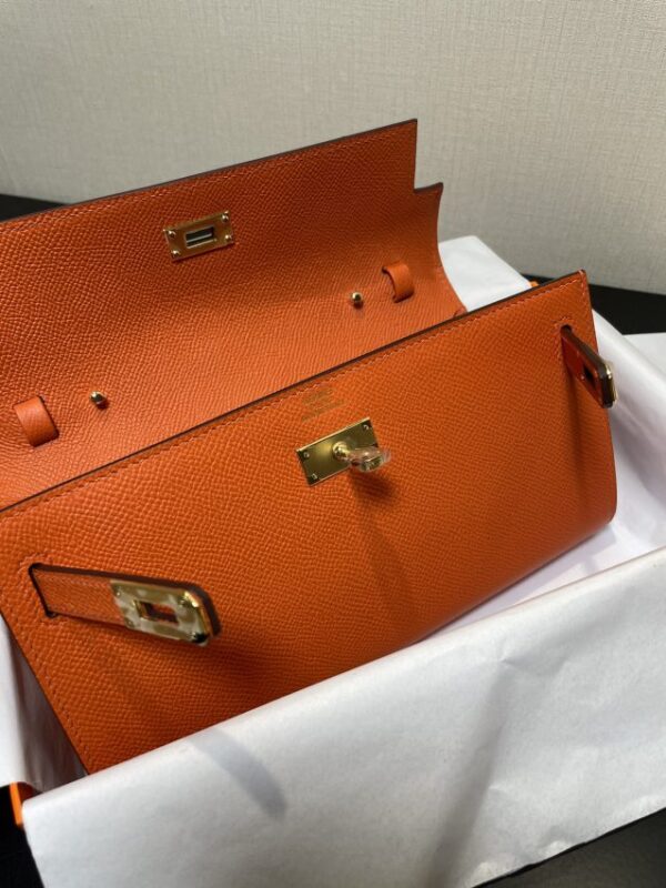 Replica Hermes Kelly Elan Orange - best-selling designer handbag dupe