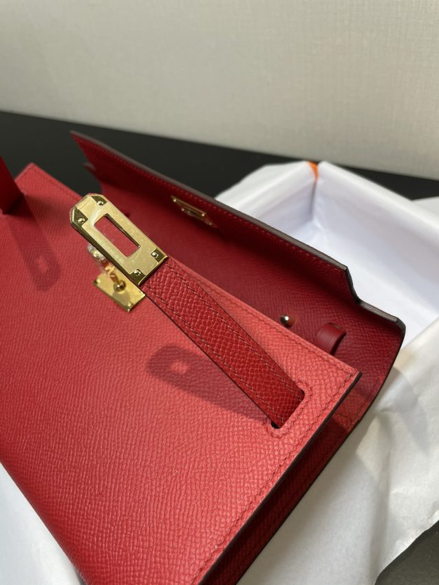 Replica Hermes Kelly Elan Red - premium 1:1 fake handbag model