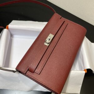 Replica Hermes Kelly Elan Bordeaux - 1:1 designer replica handbag