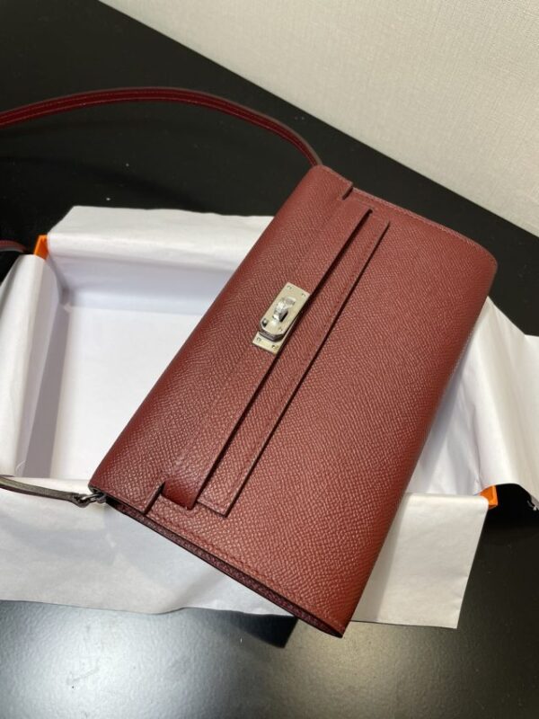 Replica Hermes Kelly Elan Bordeaux - 1:1 designer replica handbag