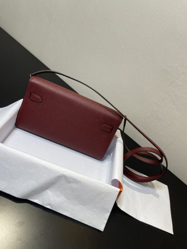 Replica Hermes Kelly Elan Bordeaux - high-quality designer bag clone