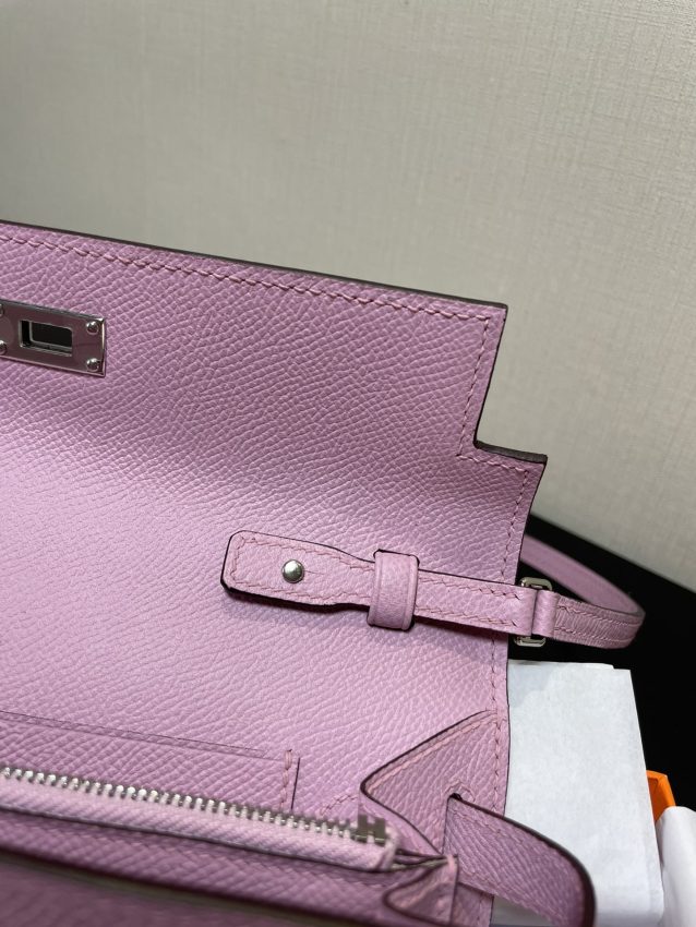 Replica Hermes Kelly Elan Pink - top-tier luxury replica shoulder bag