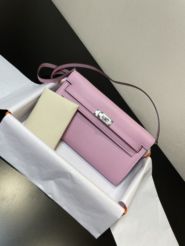 Replica Hermes Kelly Elan Pink - high-end fake designer purse