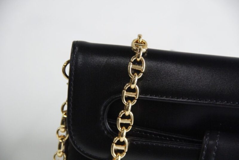 Replica Dior Double Bag Black - best quality luxury bag dupe