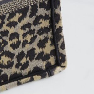 Replica Dior Tote Book Leopard Print - realistic designer-inspired fake bag