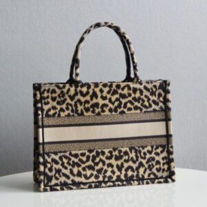Replica Dior Tote Book Leopard Print - top-rated replica designer bag