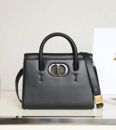 Replica Dior St Honoré Tote Black - realistic designer-inspired fake bag