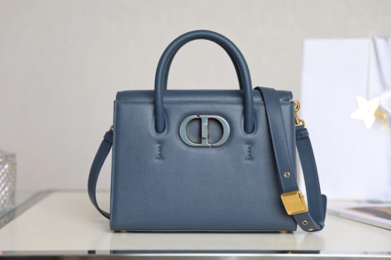 Replica Dior St Honoré Tote Blue - top-rated replica designer bag