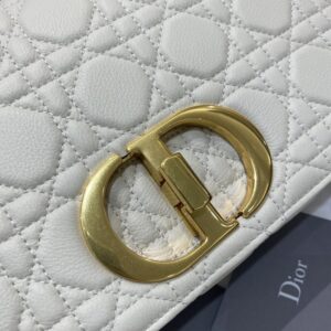 Replica Dior Caro Bag White - top-rated replica designer bag