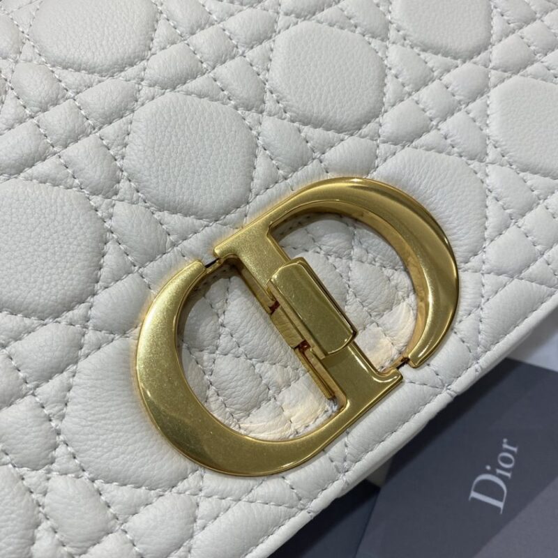 Replica Dior Caro Bag White - top-rated replica designer bag