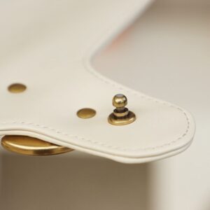 Replica Gucci GG Marmont Medium White - best quality luxury bag dupe