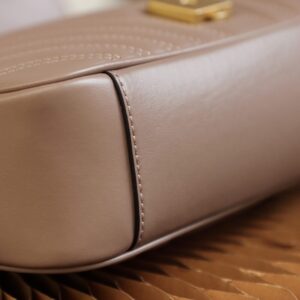 Replica Gucci GG Marmont Medium Nude - best quality luxury bag dupe