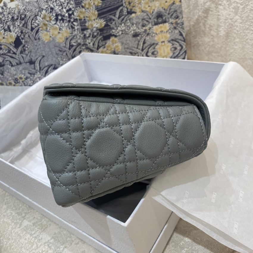 Replica Dior Caro Bag Grey - high-accuracy replica luxury purse