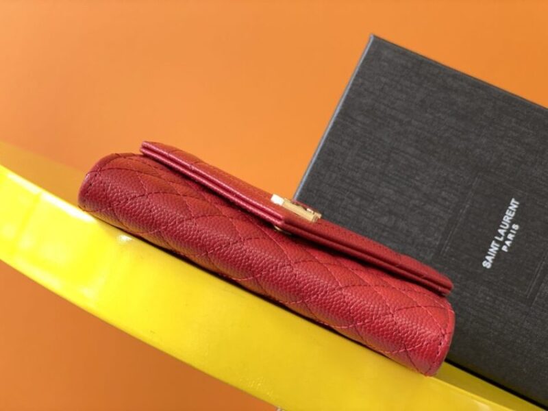 Replica Yves Saint Laurent Envelope Flap Wallet - top-rated replica designer bag