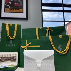 Replica Goyard Camond Pouch White - authentic-look luxury purse replica