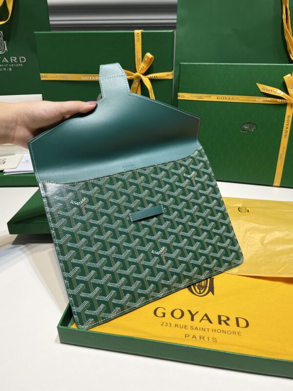 Replica Goyard Camond Pouch Green - best-selling designer handbag dupe