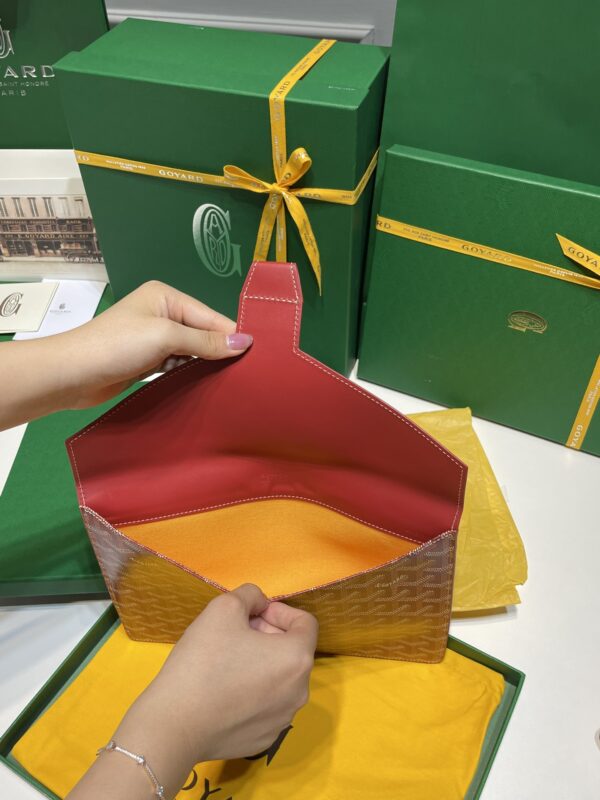 Replica Goyard Camond Pouch Red - premium-grade designer purse dupe