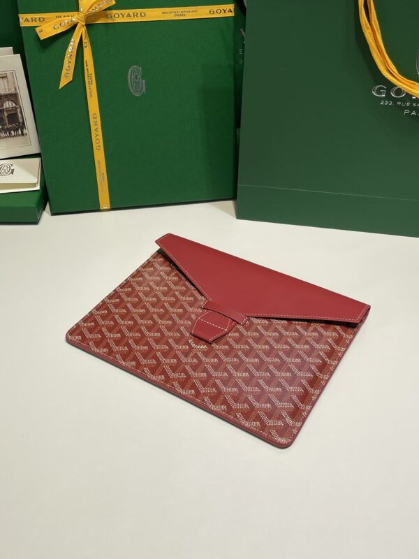 Replica Goyard Camond Pouch Red - best-selling designer handbag dupe