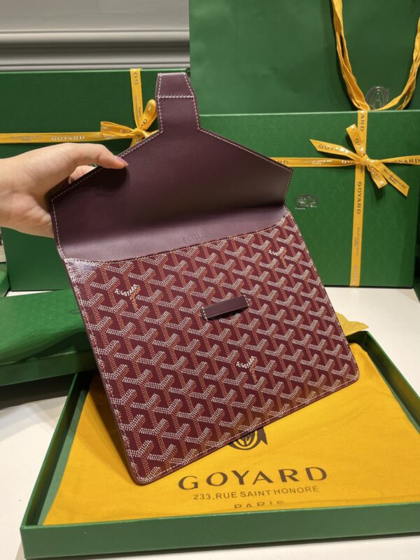 Replica Goyard Camond Pouch Bordeaux - best quality luxury bag dupe