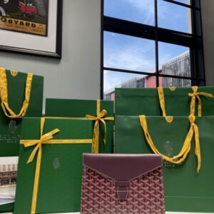 Replica Goyard Camond Pouch Bordeaux - elite superclone designer purse