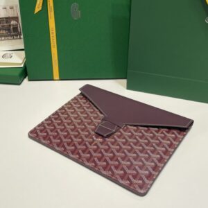 Replica Goyard Camond Pouch Bordeaux - best-selling designer handbag dupe