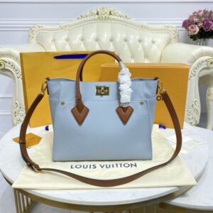 Replica Louis Vuitton On My Side Sky Blue - premium 1:1 fake handbag model