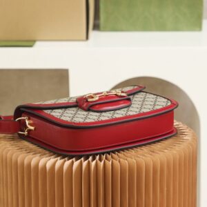 Replica Gucci Horsebit 1955 Classic Red - premium 1:1 fake handbag model