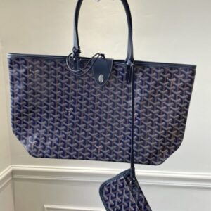 Replica Goyard Saint Louis Dark Blue - near-authentic luxury replica handbag