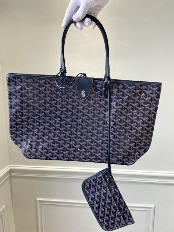 Replica Goyard Saint Louis Dark Blue - near-authentic luxury replica handbag