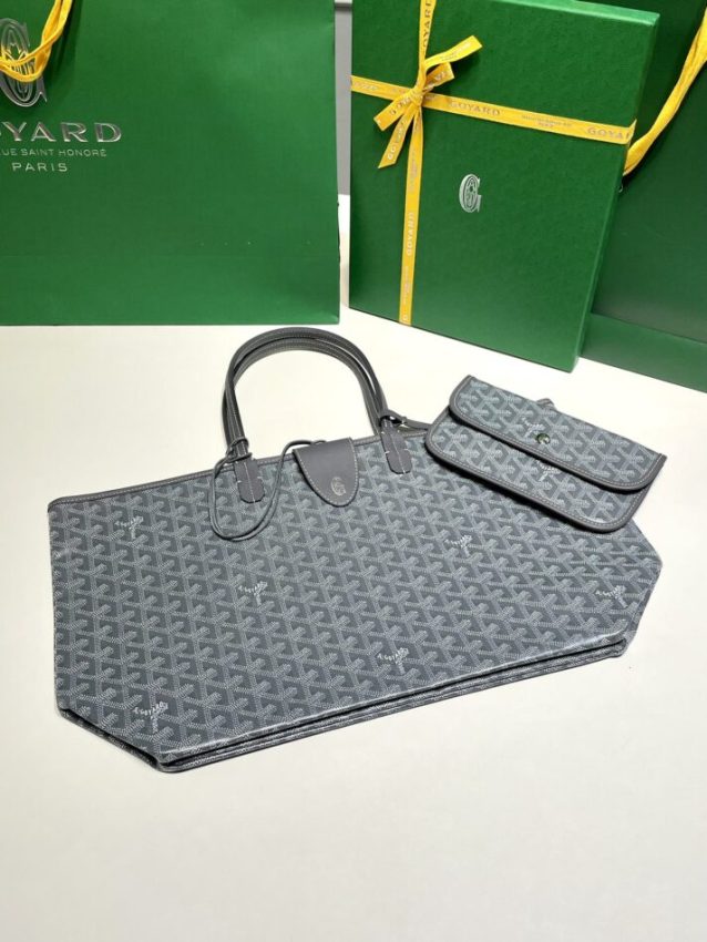 Replica Goyard Saint Louis Grey - best quality luxury bag dupe