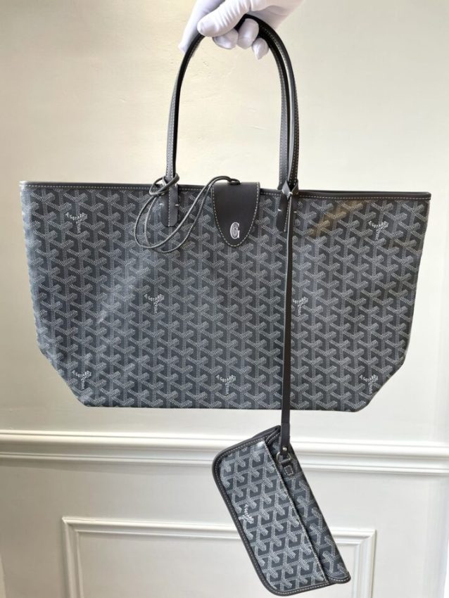 Replica Goyard Saint Louis Grey - top-rated replica designer bag