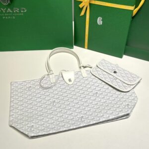 Replica Goyard Saint Louis White - near-authentic luxury replica handbag
