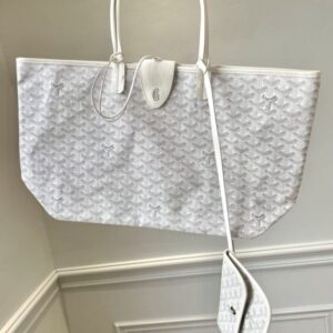 Replica Goyard Saint Louis White - best quality luxury bag dupe