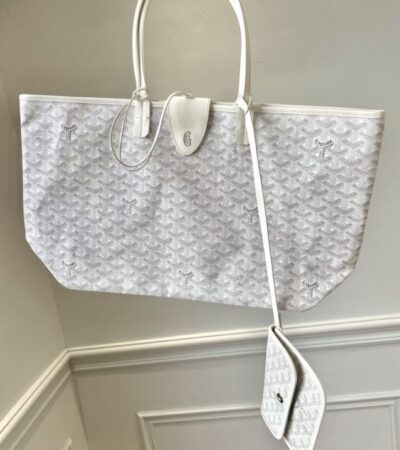 Replica Goyard Saint Louis White - best quality luxury bag dupe