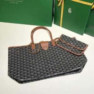 Replica Goyard Saint Louis Brown - best-selling designer handbag dupe