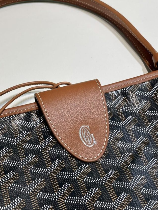 Replica Goyard Saint Louis Brown - authentic-look luxury purse replica