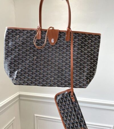 Replica Goyard Saint Louis Brown - high-accuracy replica luxury purse